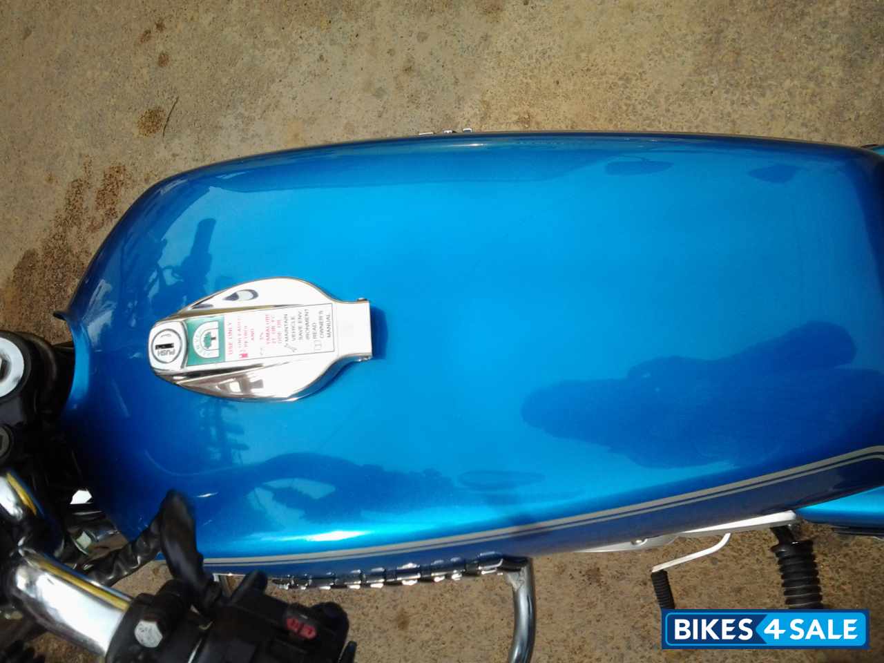 Aqwa Blue Yamaha RX 100