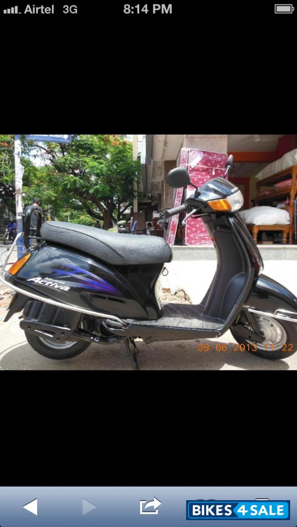 Black Honda Activa