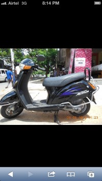 Black Honda Activa