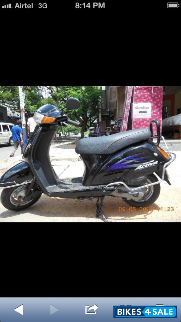 Black Honda Activa