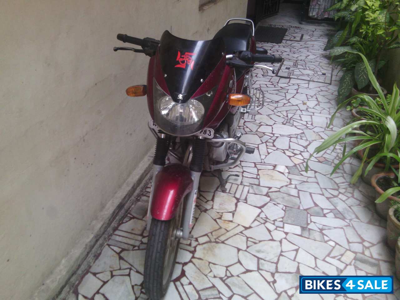 Red Bajaj Pulsar 150 DTSi
