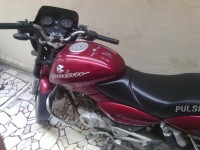 Red Bajaj Pulsar 150 DTSi