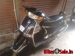 Black Honda Activa