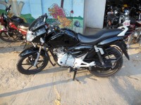 Black TVS Apache 150