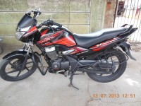 Black Honda Unicorn Sporty