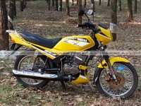Yellow Yamaha RXZ