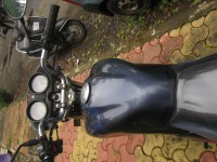 Metallic Blue Yamaha Fazer 125