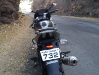 Mist Grey Silver Bajaj Pulsar 220 DTSi