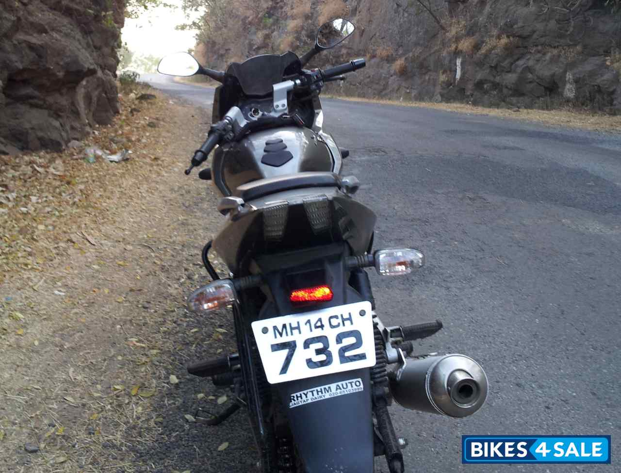 Mist Grey Silver Bajaj Pulsar 220 DTSi