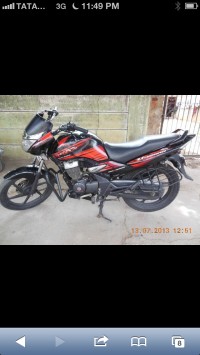 Black Honda Unicorn Sporty