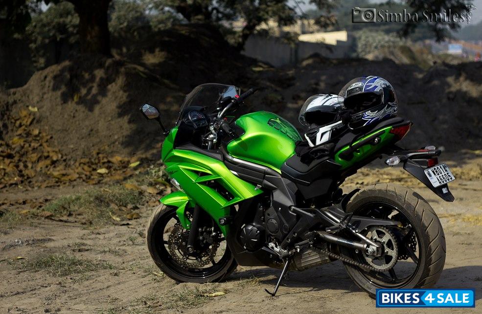 Green Kawasaki Ninja 650R