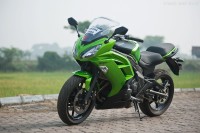 Green Kawasaki Ninja 650R