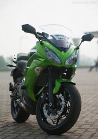 Green Kawasaki Ninja 650R