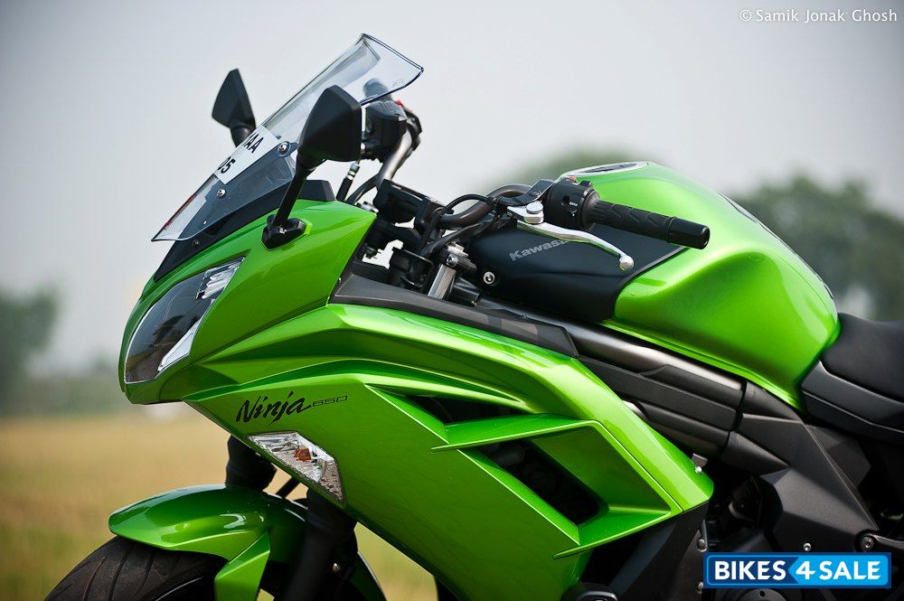 Green Kawasaki Ninja 650R