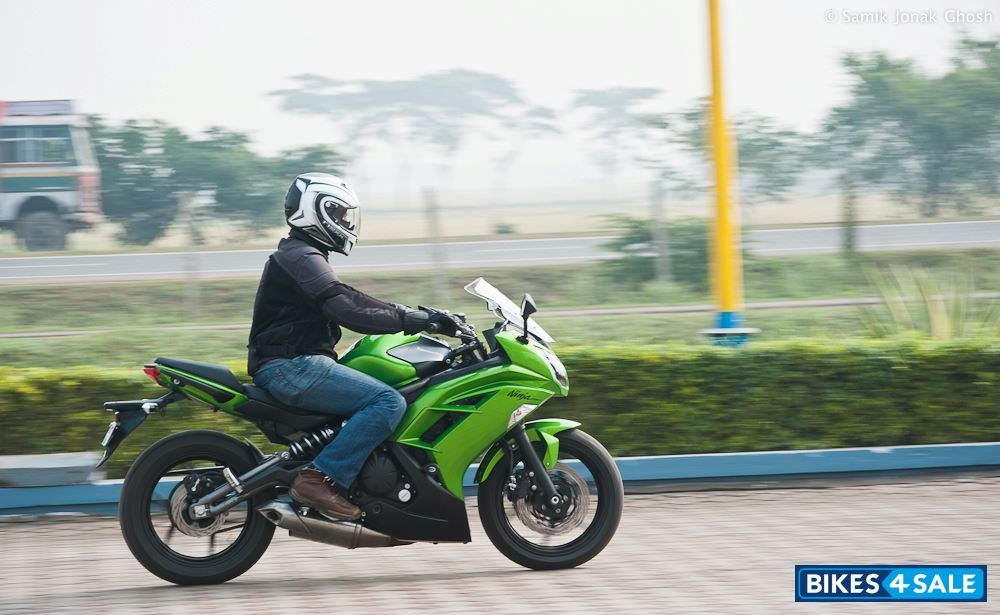 Green Kawasaki Ninja 650R
