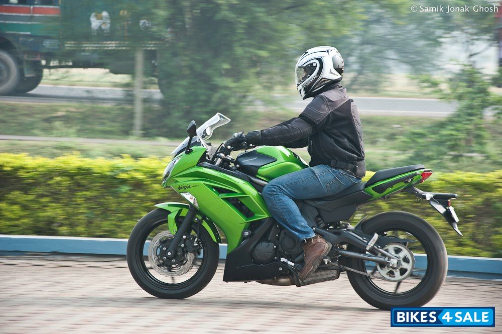 Green Kawasaki Ninja 650R
