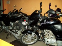 Black Bajaj Pulsar 150 DTSi