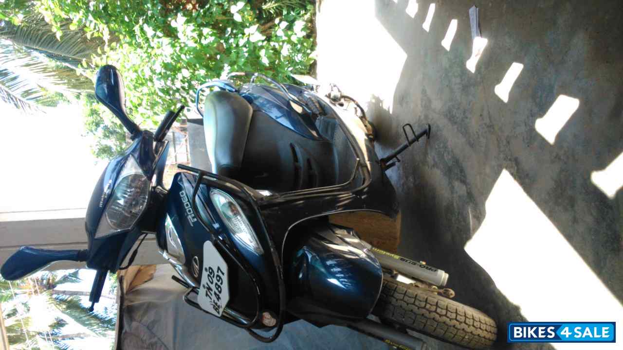 Dark Blue Mahindra Rodeo
