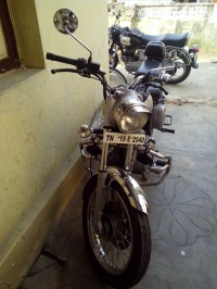 Silver Grey Royal Enfield Bullet Electra 5S