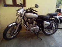 Silver Grey Royal Enfield Bullet Electra 5S