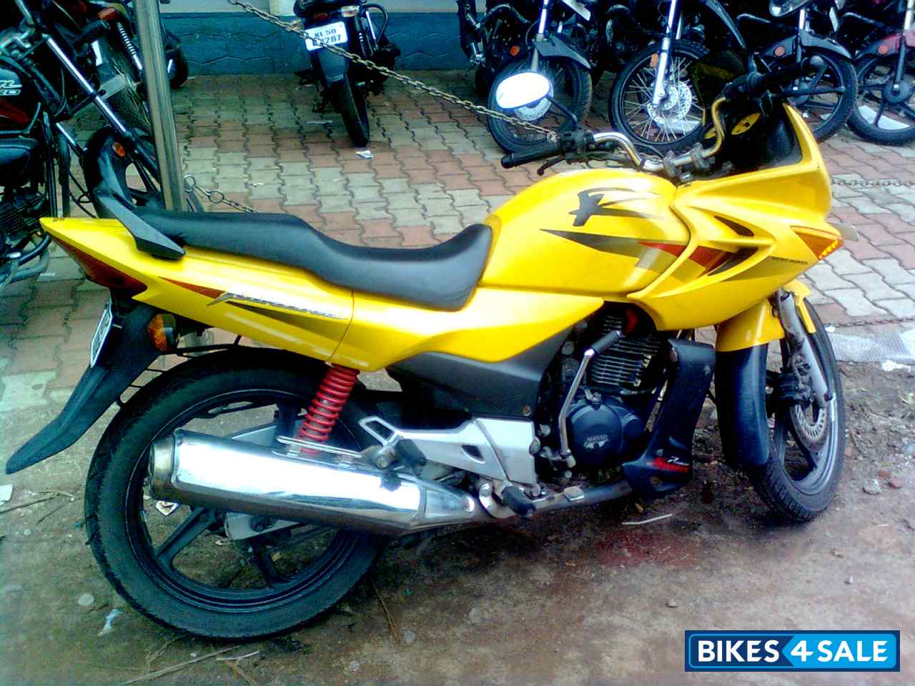 Used 08 Model Hero Karizma R For Sale In Malappuram Id Yellow Colour Bikes4sale