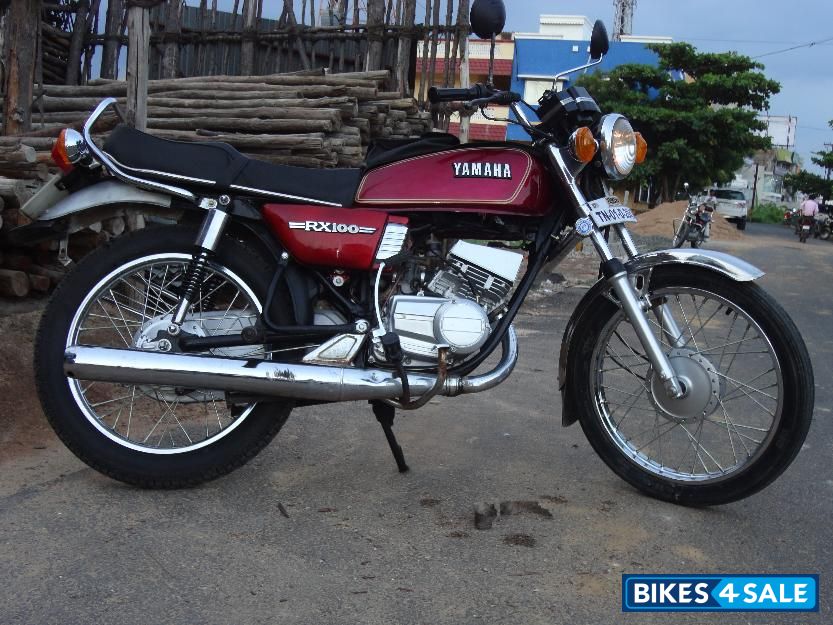Pale Red Yamaha RX 100