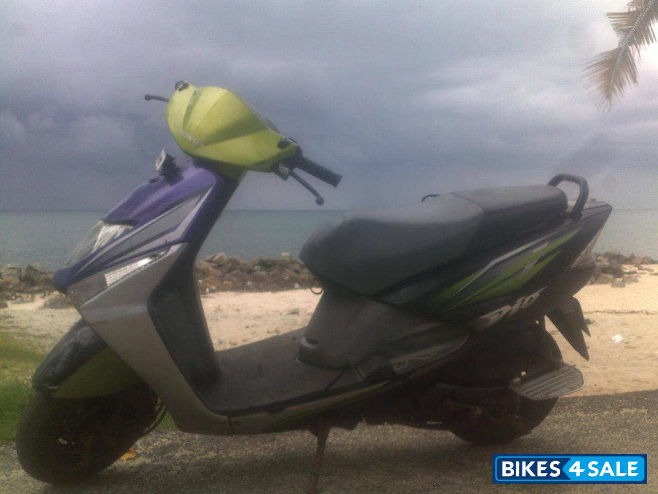 Used 2009 model Honda Dio for sale in Alappuzha. ID 105208. Green