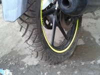 White TVS Apache RTR FI 160