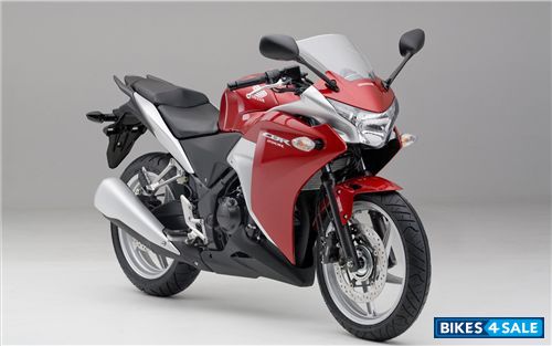 Red & Silver Honda CBR 250R