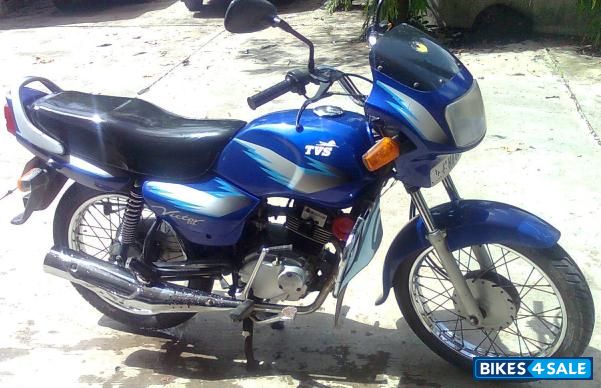 Blue TVS Victor GL