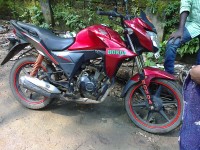 Red Honda CB Twister