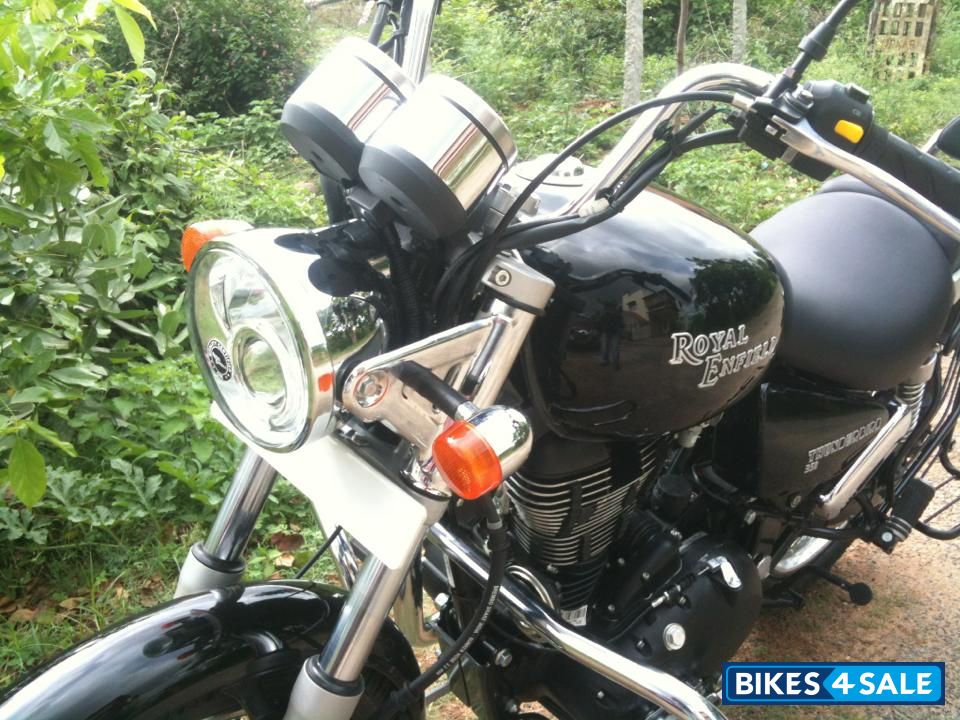 Flikr Black Royal Enfield Thunderbird TwinSpark 350