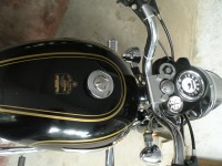 Black Royal Enfield Bullet Standard 350