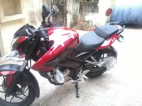 Red Bajaj Pulsar 200 NS