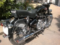 Black Royal Enfield Bullet Standard 350