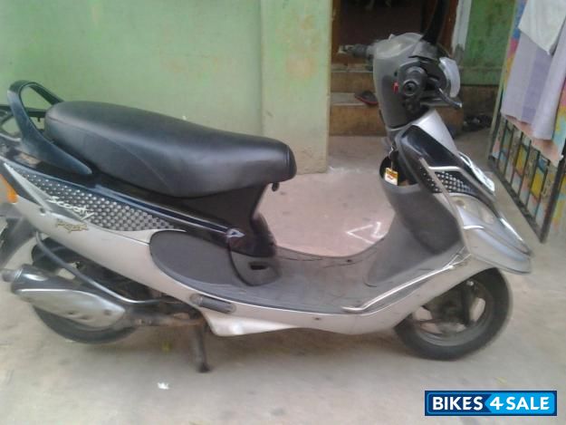Black TVS Scooty Pep