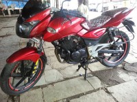 Red Bajaj Pulsar 180 DTSi