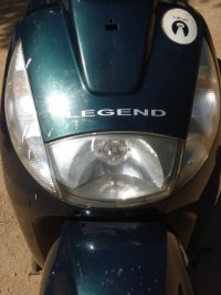 Green Bajaj Legend