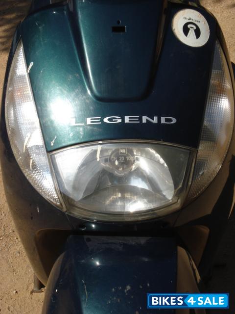 Green Bajaj Legend