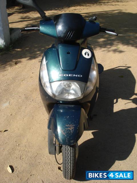 Green Bajaj Legend