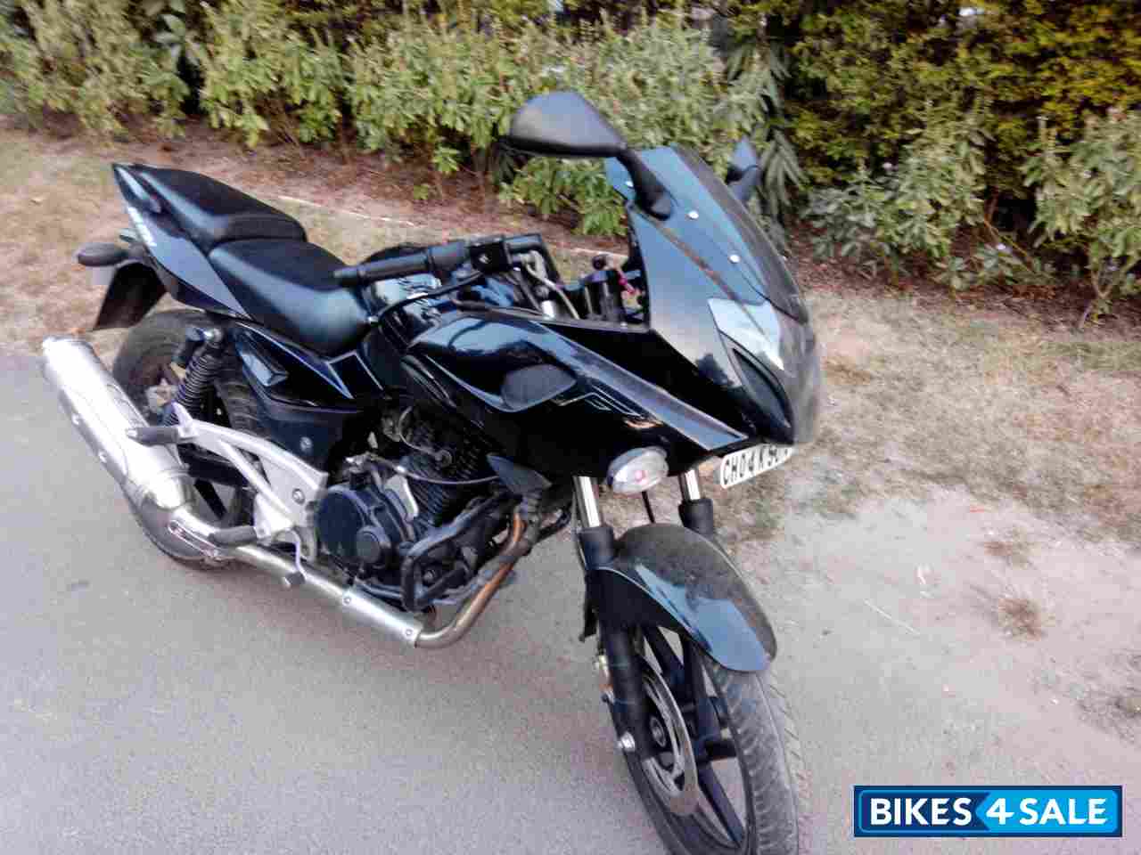 Black Bajaj Pulsar 220 DTSi