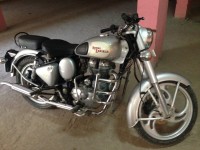 Silver Royal Enfield Classic 350
