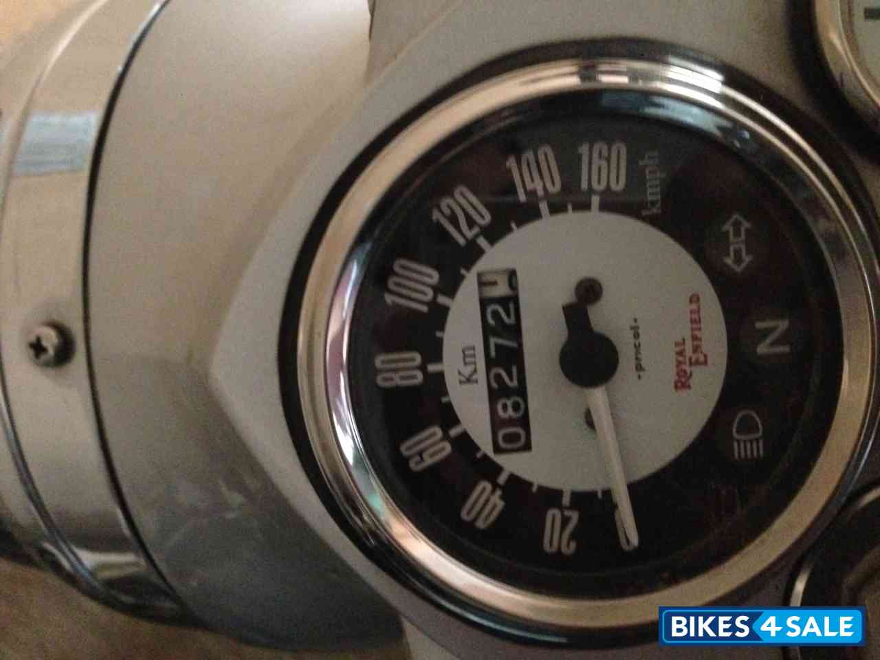 Silver Royal Enfield Classic 350