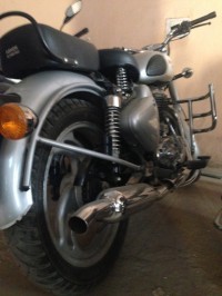 Silver Royal Enfield Classic 350