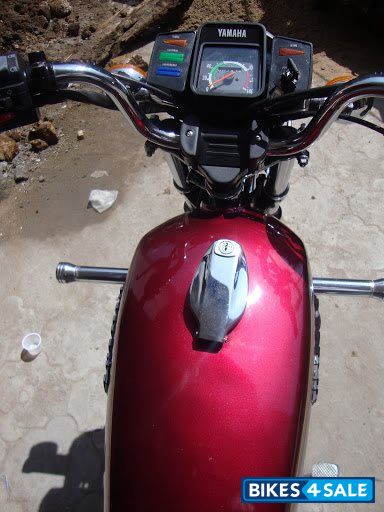 Red Yamaha RX 100