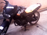 Black Bajaj 150 Scooter