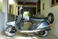 Blue/silver Grey Kinetic Kinetic Honda