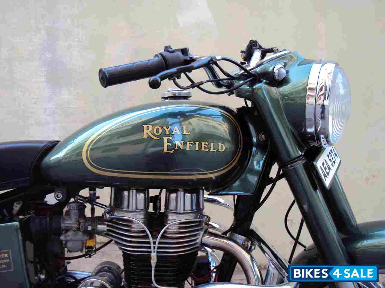 Metallic Green Royal Enfield Bullet Standard 350
