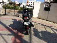 Black TVS Apache RTR 180