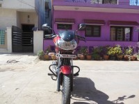 Red Bajaj Discover 100 DTS-Si